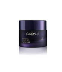 Caudalie Premier Cru jar closeup highlighting rich texture for resilient skin barrier.
