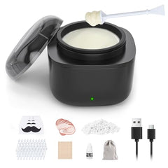 CAVSTORM Nose Wax Kit package view showing a compact home grooming setup.