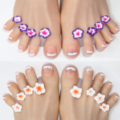 Cbbaokyy 32-piece toe separators colorful pack for at-home pedicures and nail polish ease