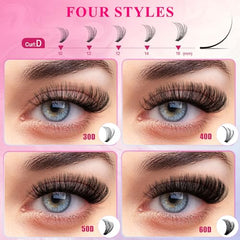 CCODDY Waltz 50D lash clusters for fuller lash styles