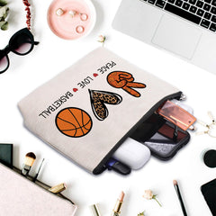 CEASQVAA funny theme patterns add personality to your travel pouch