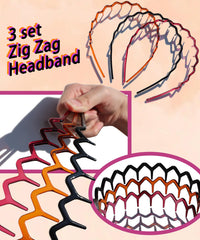 CeeGlow brown sharktooth headband adds subtle color with secure fit.