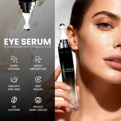 CeeHnsd Eye Cream dispense close-up shows fast-absorbing, non-greasy formula.