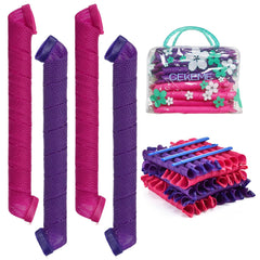CEKEME heatless spiral rollers in packaging with eco-friendly storage bag