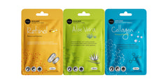Celavi collagen face sheet mask coconut sheets emphasize soothing moisture