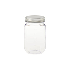 Celebrate It Michaels 16oz plastic Mason jar on a desk for pens and small accessories