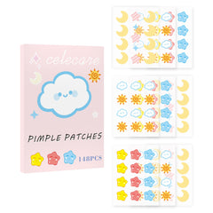 CELECARE pimple patches 8-designs offer discreet blemish coverage.