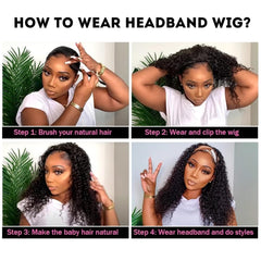 Celiarita headband wig cap 21.5 inch with four combs