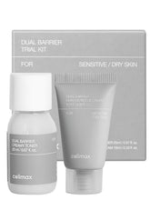 Celimax Dual Barrier Trial Kit packaging front view for sensitive skin support