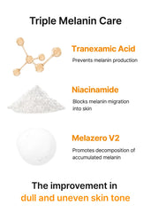 Celimax Niacinamide 5% feature highlights brightening and even tone.