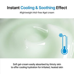celimax Real Cica Soothing Cream ingredient highlight with fresh cica extract