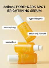 Celimax gel-texture serum image showing non-sticky, fast-absorbing hydration.