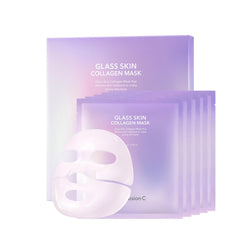 Cell Fusion C Glass Skin Mask packaging showing the five-sheet set for hydration.