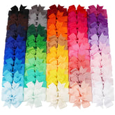 CÉLLOT pinwheel bows close-up, 3.5-inch size for versatile daily wear.
