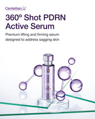 Centellian 24 serum texture swatch conveys lightweight hydration without a greasy residue.