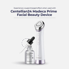 Centellian 24 glutathione-toning-ampoule application on hand demonstrates easy nightly use.
