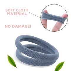 CENTSTAR thick-hair pony-tail holders provide secure crease-free lifts during workouts