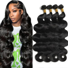 CEPEEN Brazilian virgin body wave 16 inch bundles for natural-looking daily wear