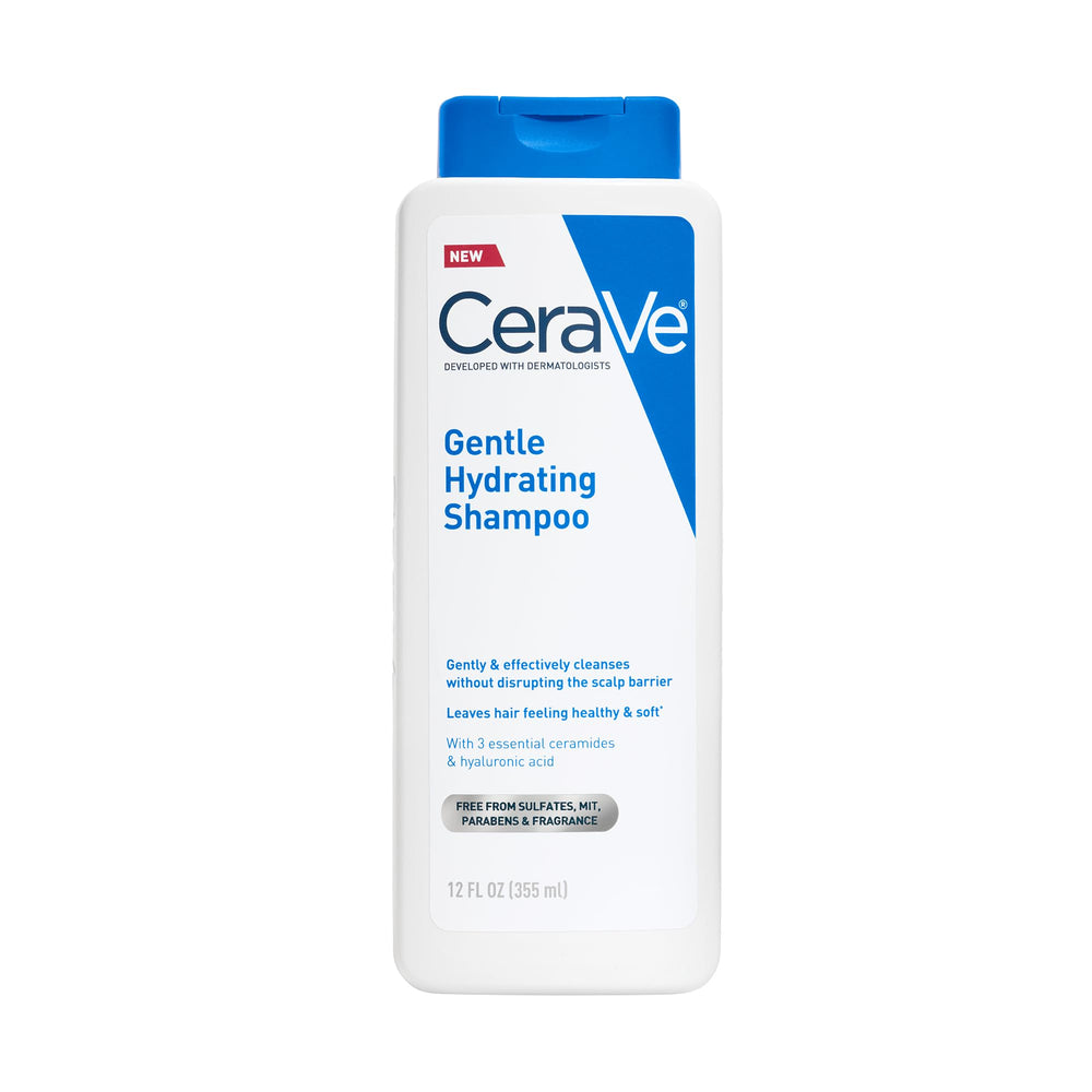 CeraVe bottle front view showing product name and 12oz size benefit