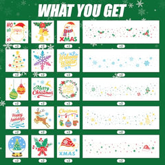Cerlaza Christmas tattoos reindeer design adds playful holiday charm