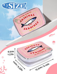 Cessfle sardine makeup bag with large capacity for brushes and palettes on trips