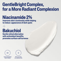 Cetaphil Bakuchiol plant-derived retinol-alternative visual suggests gentle hyperpigmentation improvement.
