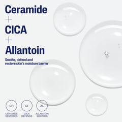 Cetaphil Ceramide Serum packaging shown fragrance-free formula suitable for sensitive skin routines.