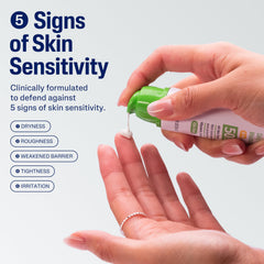 Cetaphil Daily Facial Moisturizer SPF 50 label emphasizes fragrance-free, non-irritating protection.