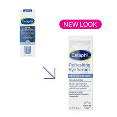 Cetaphil eye serum applicator tip for gentle orbital massage