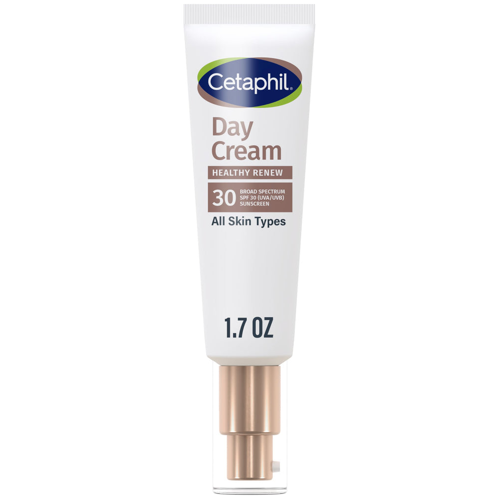 Cetaphil Healthy Renew Day Cream SPF 30 tube front view for daily hydration
