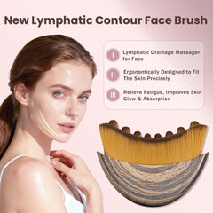CFPL-CG Drainage Massage Face close-up showing ultra-soft bristles