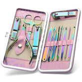 CGBE Nail Clippers Set close-up shows travel-ready grooming for on-the-go nails