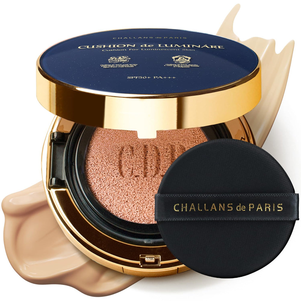 CHALLANS DE Cushion Luminare Ex compact open showing radiant glow finish