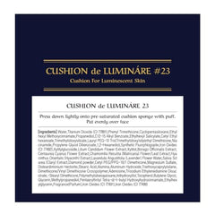 CHALLANS DE Cushion Luminare Ex puff applicator ready for easy application