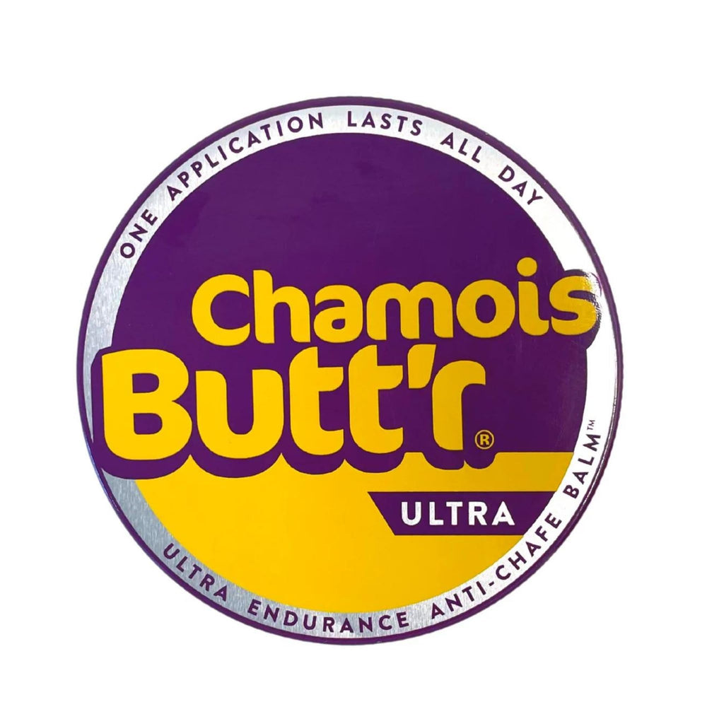 Chamois Butt'r Ultra balm jar 5oz prepared for long-ride protection.