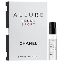 CHANEL Allure Homme Sport travel spray compact luxury scent for gym bag or briefcase.
