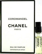 CHANEL Coromandel sample vial—compact tester for purse-ready luxury fragrance.