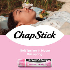 ChapStick Cotton Candy 12-pack bulk display for daily lip care