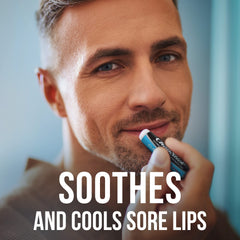 ChapStick medicated balm packaging conveys trusted lip care legacy.