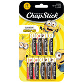 ChapStick Minions Banana Variety Pack front view with three flavors for on-the-go moisture