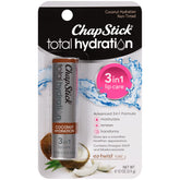 ChapStick Total Hydration Coconut Lip Balm Tube; daily moisture for smooth lips.