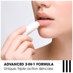ChapStick soothing oasis application close-up showing smooth lip balm glide