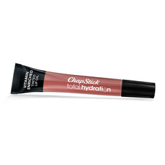 ChapStick Total Hydration lip oil application glides on for sheer color.