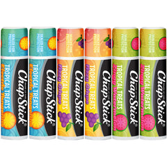 ChapStick Tropical Treats Electric Tangerine stick moisturizes lips with tangy citrus flavor