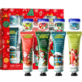Charm Kiss 8Pcs Christmas Gift Set festive packaging for hand cream and lip balm, daily care gift