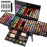 CHARMCODE 190 Colors eyeshadow palette open showing wide shade range for versatile looks