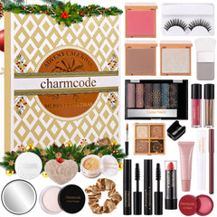 CHARMCODE makeup advent calendar 24-day countdown front view for festive gift excitement.