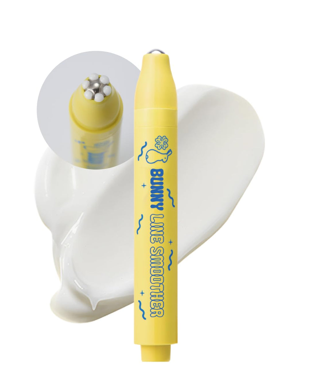 CHASIN' RABBITS Bunny Line Smoother Roller closeup with cooling steel ball