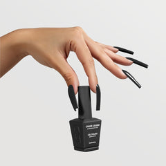 Chaun Legend nails with salon-finish board illustrate long-wear potential.