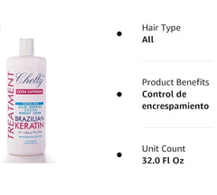 CHELLY keratin treatment application gloves ready for professional use.